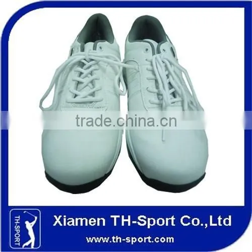 Leather White Lite Golf Sports Shoes