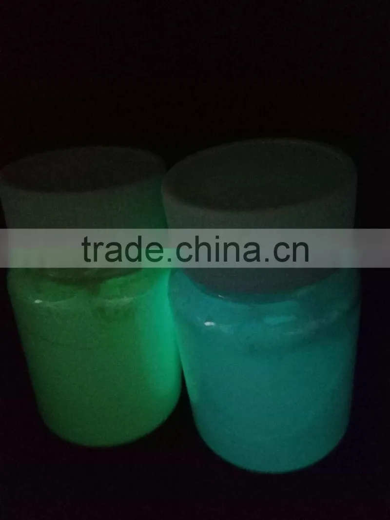 silk screen printing photoluminous glow in the dark noctilucent powder
