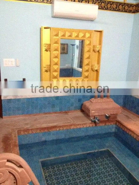 Handmade Bathtub Tiles, Designer Jacuzzi Room Tiles