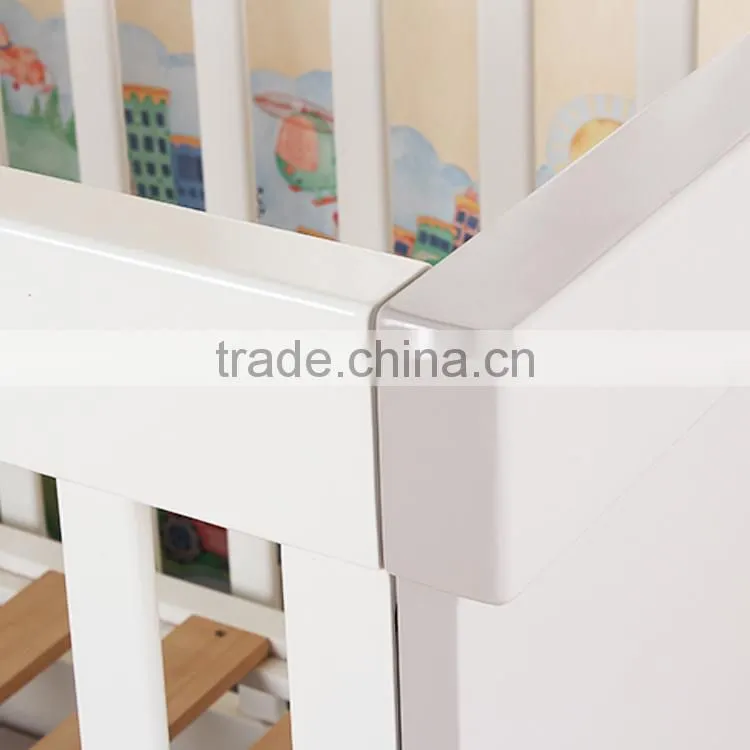 Baby nursery furniture wooden baby bed designs
