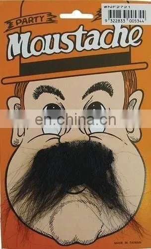 Hot sale artificial mustache different styles fake beard for sale MH2045