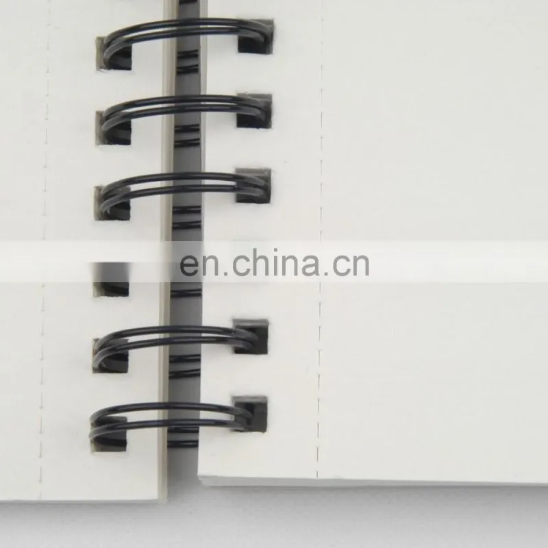 150gsm 60 Sheets Peforated Wire Bound Grey Hard Cover A3 Sketch Pad