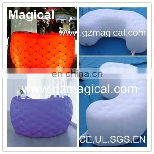 Lighting LED inflatable bar/ outdoor bar/ inflatable trade bar