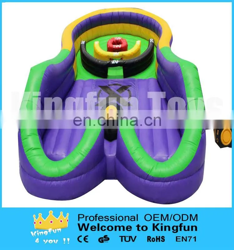 New design Inflatable bullseye ball/shooting goal