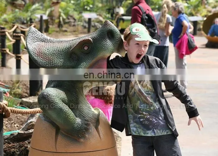 Family Garden Decoration Lifesize Dinosaur Statue For Sale