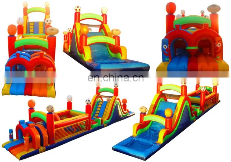 Giant inflatable disorder course, inflatable disorder game
