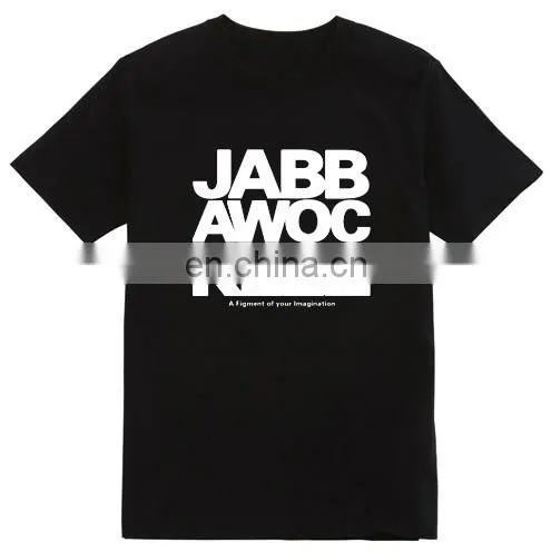 100% cotton Man's black t-shirt
