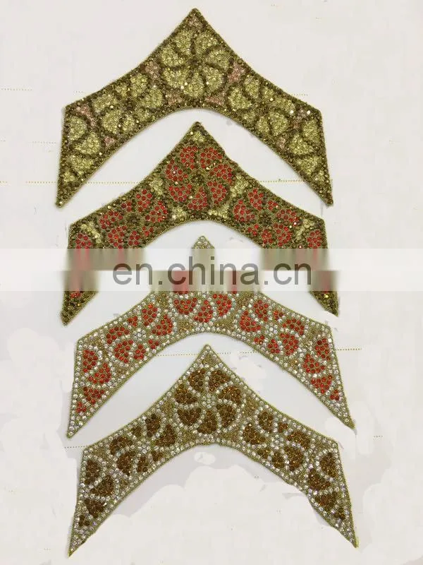 Wholesale beads rhinestone sandal accessories for lady
