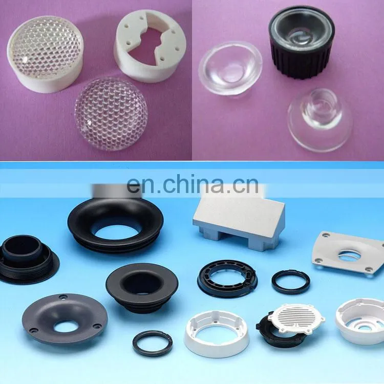 Professinally custom made plastic led optical lens with Factory Price