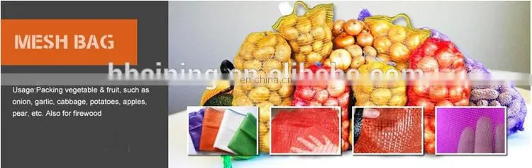 PE round silk mesh bag made in china
