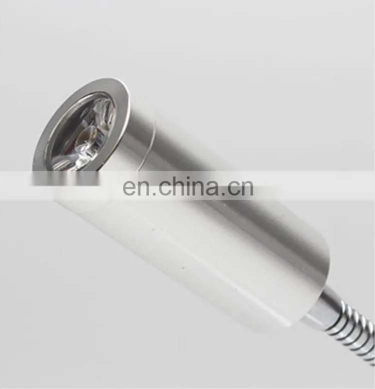 1W 3W LED hose light bedside reading lamp wall lamp spotlight