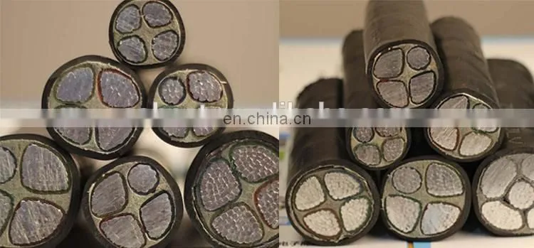 Underground XLPE high voltage power cable electric wire