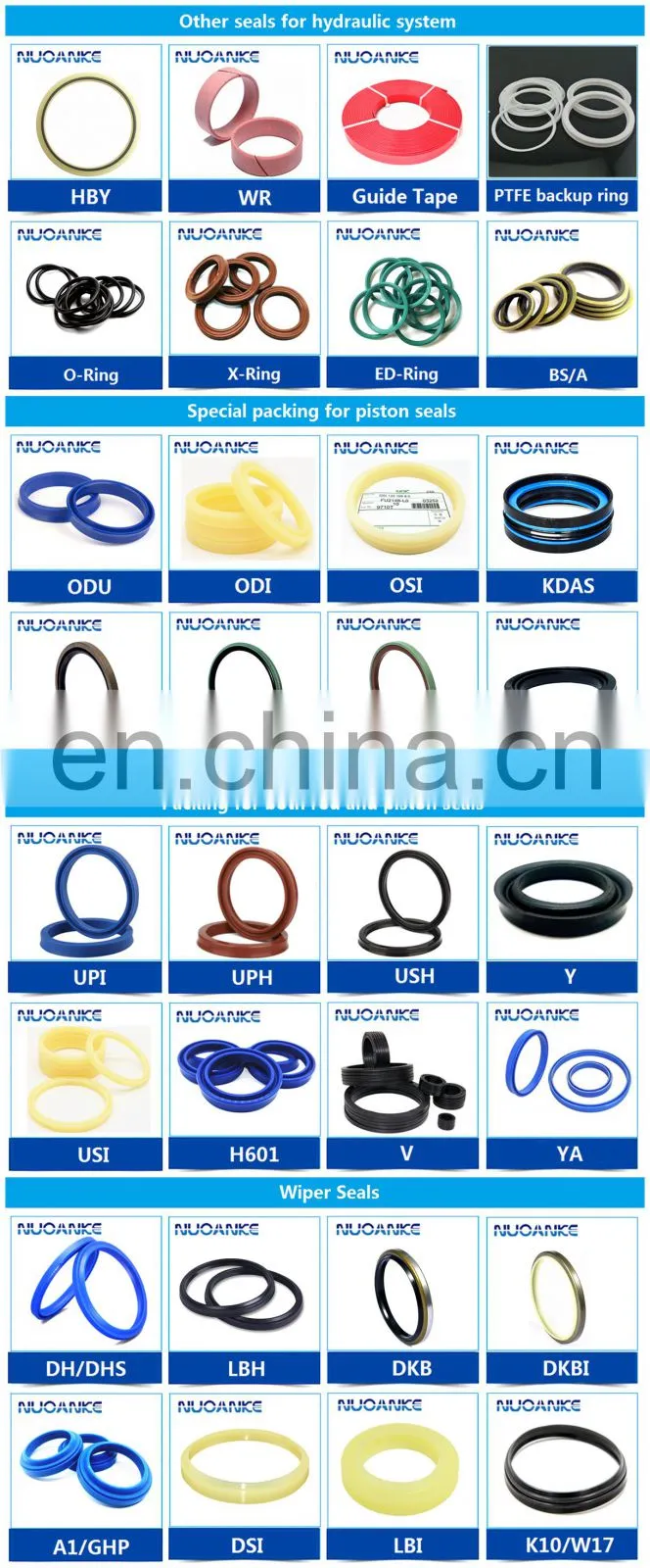 NBR FKM Hydraulic Pump O Ring Seal