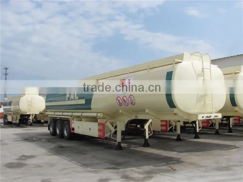 manufacturer sell 3 axles diesel tank trailer