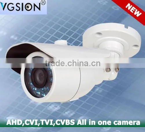 Special hybrid camera with long lifespan blue leds PAL/NTSC TVI-AHD-CVI-CVBS All in one Camera