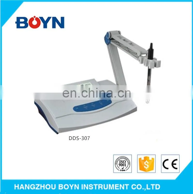 DDS-307 LCD display benchtop electrical conductivity meter
