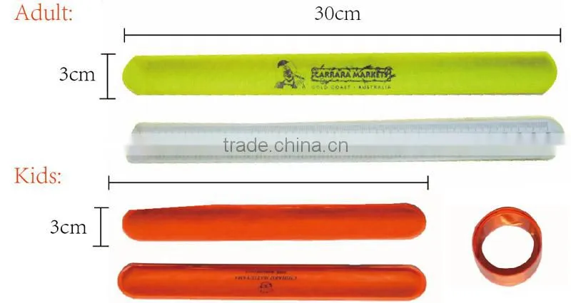 2013 promotional and give away reflex slap band
