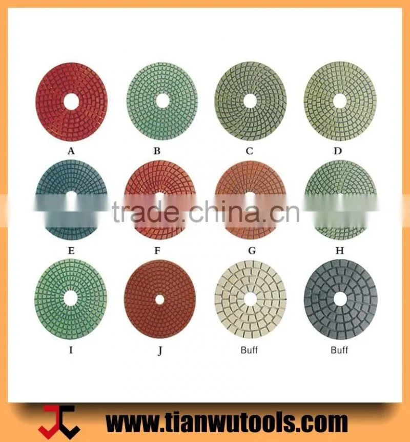 Glass polishing pads Nylon polishing pad dianond grinding pad
