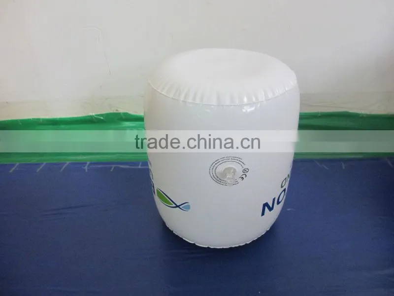 advertising pvc inflatable pouf stool