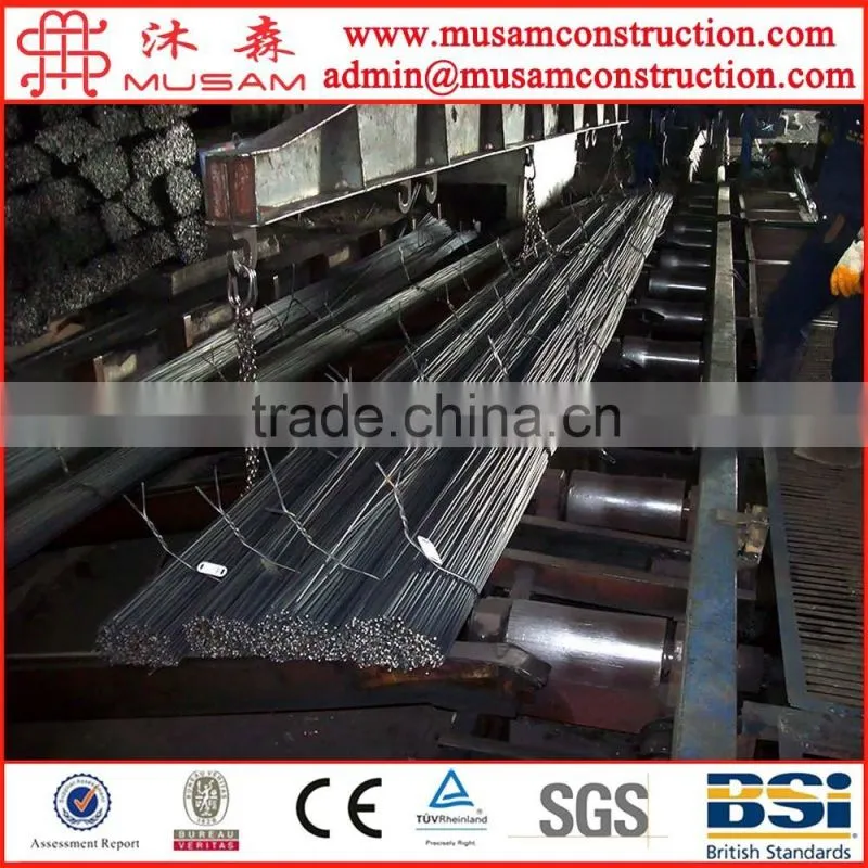 Deformed steel bar B460B from manufacturer
