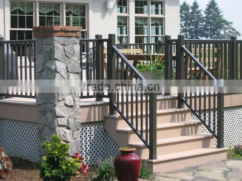 Good Quality Aluminum Square Pipe Railing