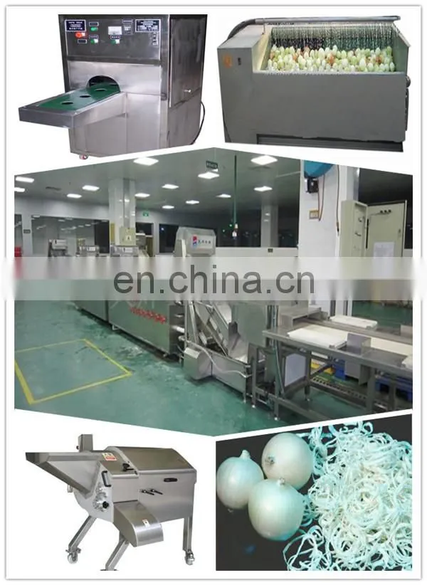 Factory Genyond Hot sales Industrial full automatic onion peeler peeling & roots tails two edds cutting machine