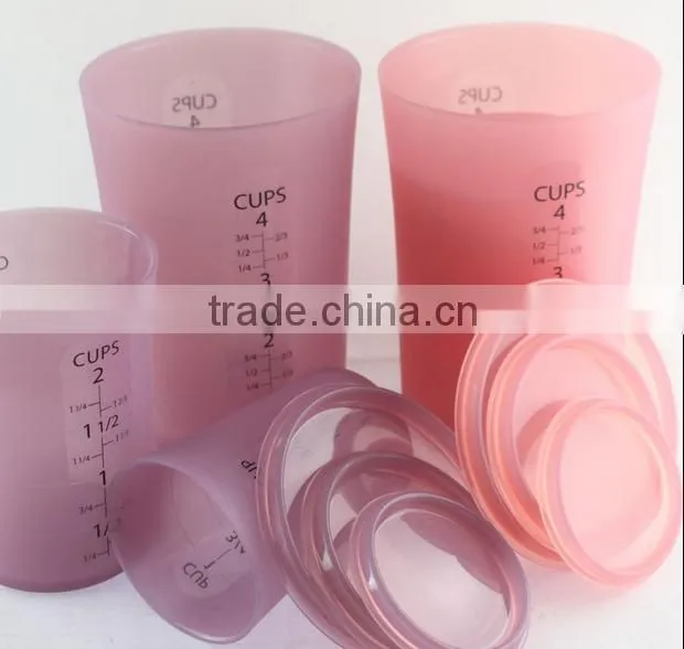silicone measuring cup set