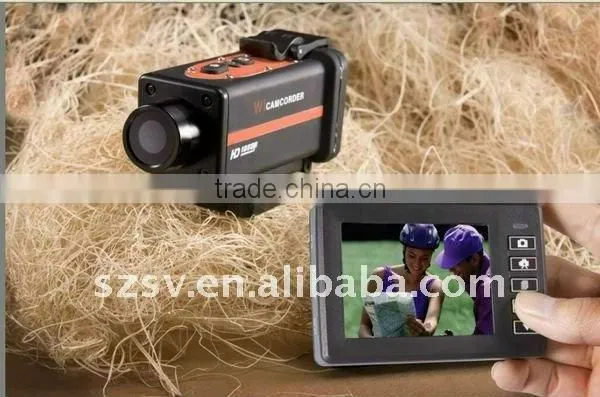 Free Fly ~ with 150 view angle Built-in 1700mAh power action camera