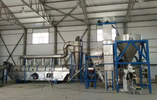 Edible Refined Salt Crushing Washing Drying Line