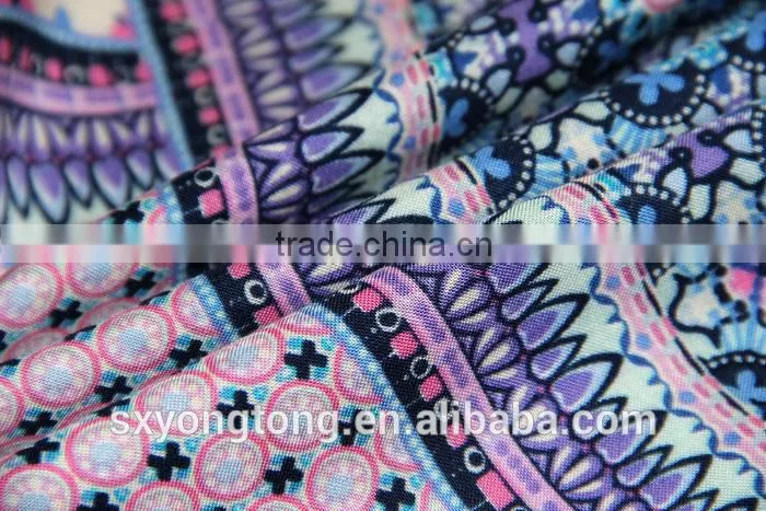 2014 Print Rayon fabric