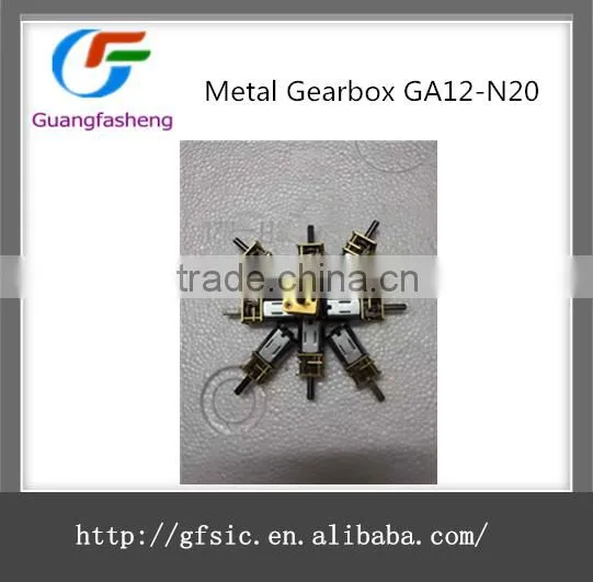 Micro N20 Gear Motor DC 3V 6V Reduction Motor with Metal Gearbox GA12-N20