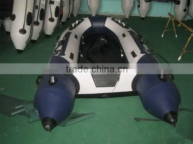 Hypalon/PVC CE 2012 Hot selling Aluminum floor rescue boat 380 Inflatable Boat