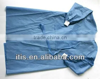 Disposable surgical gown/medical nonwoven surgical gown