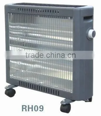 4heating1600WCE/GS/ROHS safety tip over switch/ thermal fuse/with wheel/convect function/warm fast electric heater quartz heater