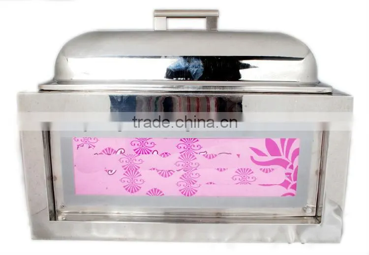 Steel Cheffing Dish, Wedding & Party utensils, food serving dish, hot keeping dish, Catering item, Hotel & Restaurant utensils