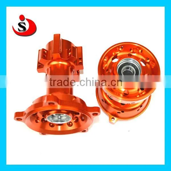 KTM SX85 Parts Front Wheel Hub Assembly & Rear Wheel Hub For Supermoto / Motocross
