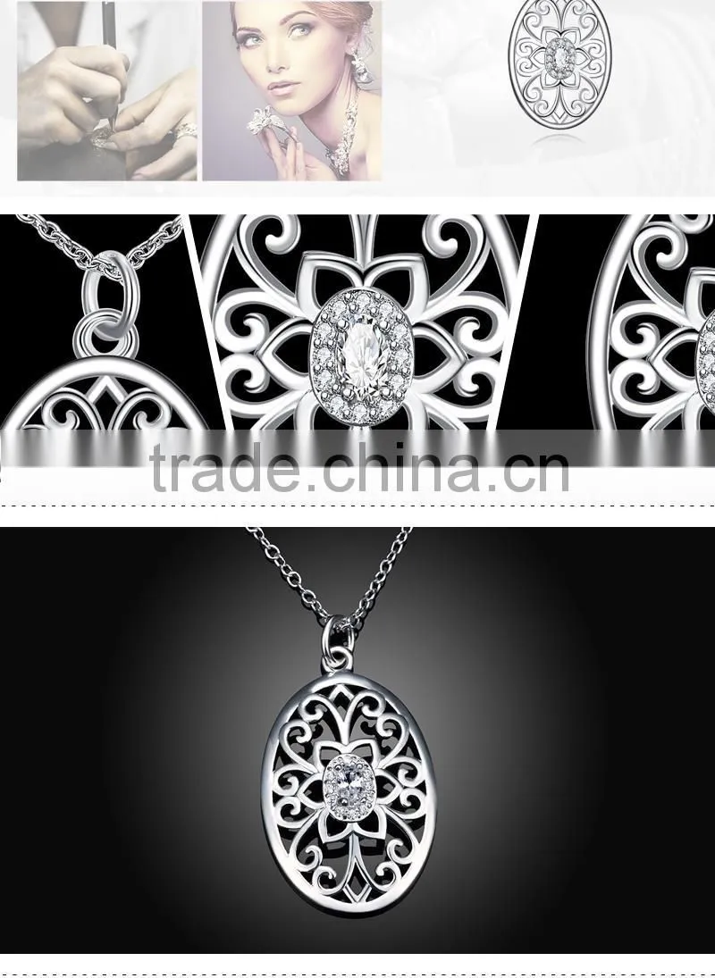Jewelry Silver Chain Necklace Trendy Women Necklace Jewelry Wholesale Fashion Jewelry