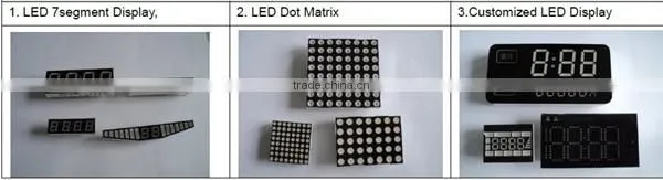 5 Segment 8 Segment 10 Segment Multi-Colors NEWSHINE Multi Colour LED Bar Graph Array