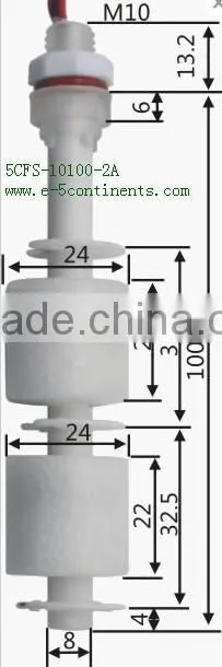 E-5continents 5CFS-10100-2A multipoint float level switch magnetic float liquid level switch