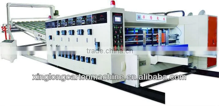SYK 4210 high speed flexo printing&slotting &rotary die cutting machine