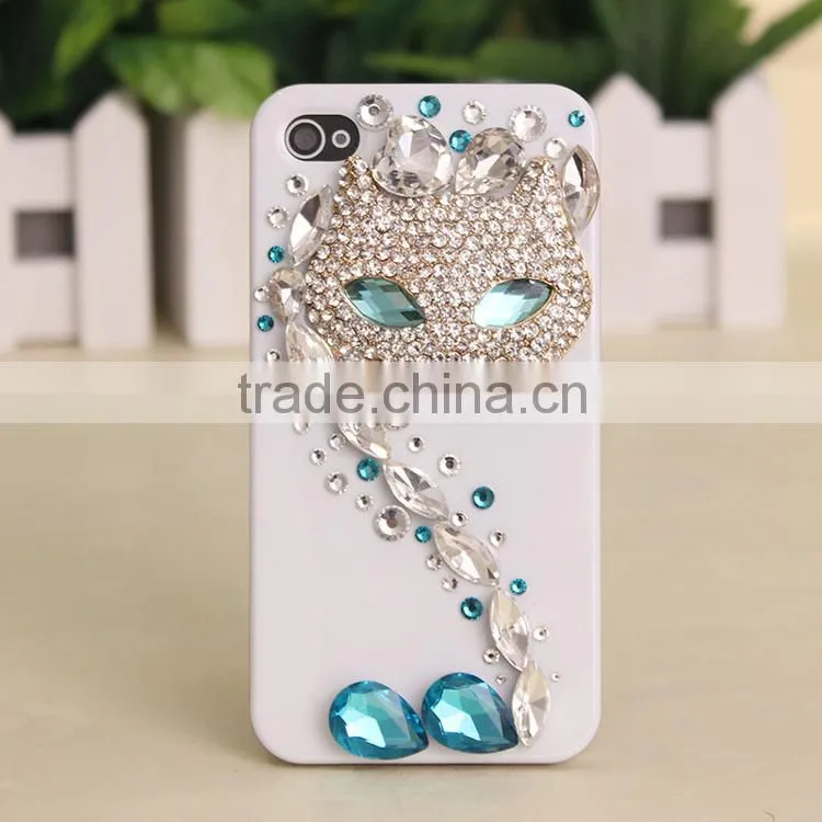 Small MOQ Mobile Phone stickers Crystal sticker