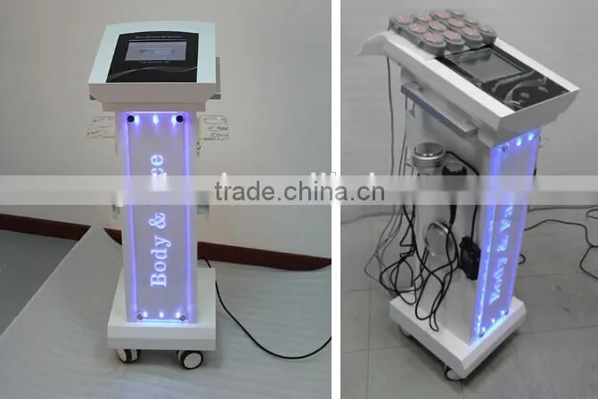 Multifunction vacuum rf laser system/best ultrasound cavitation weight loss machine
