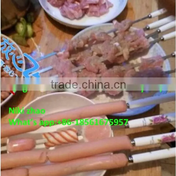 Portable electric rotary grill machine