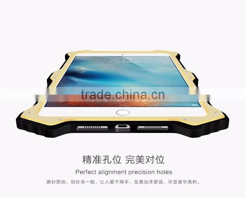 Original LOVE MEI MK2 For Apple Ipad Mini 4 Shock Proof Leather Aluminum Kids Protective Hard Case Cover For iPad Mini 4 TB-0150