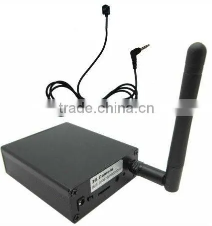 Real-time video suveillance hidden 3G button camera