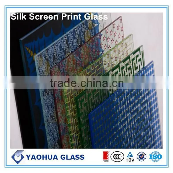 Glass Factory silkscreen printed glass, silk screen glazing glass