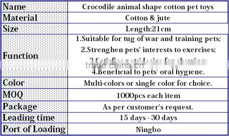 2014 all new crocodile animal shape pet toys and pet products