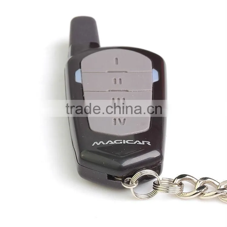 English version Two Way Car Alarm System Magicar M101AS with remote engine starter