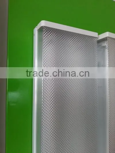 high quality ps cover and metal base/housing 20W double tube inductance dustproof ceiling lamp