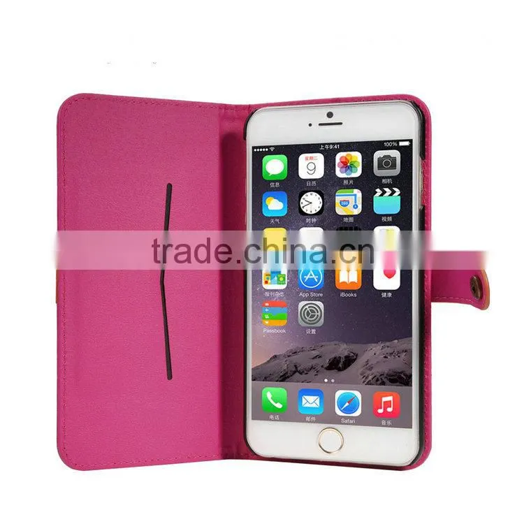 2015 new arrival hot selling factory cheap price new phone case for iphone6, for iphone 6 leather case